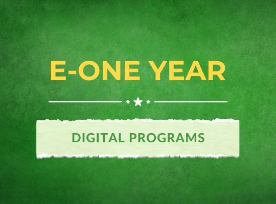 E-ONE YEAR Online Classroom Program