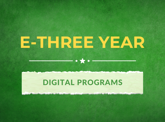 E-THREE YEAR Online Program